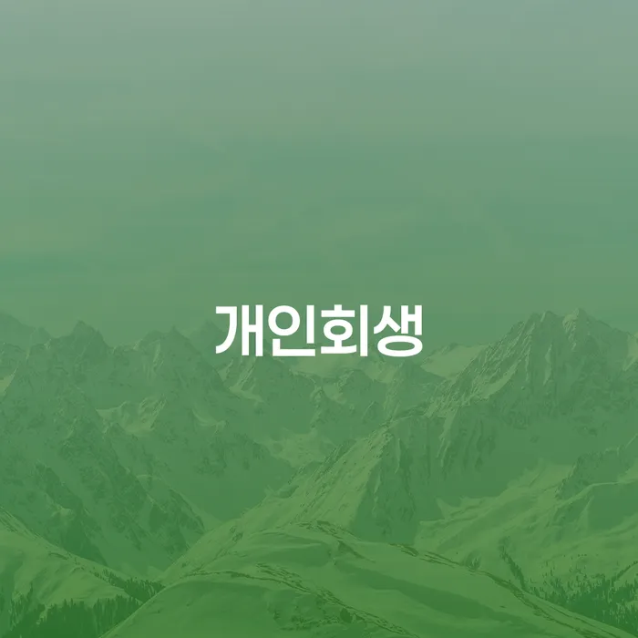정부대환대출 연체 시 개인회생 어떻게 해야하는지