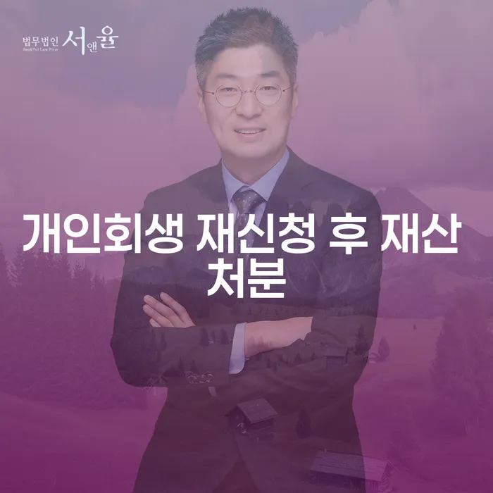 개인회생 재신청 후 재산 처분, 어떻게 해야 할까요?